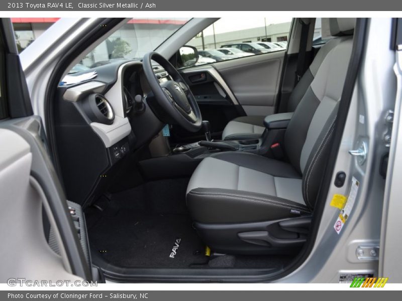 Classic Silver Metallic / Ash 2013 Toyota RAV4 LE