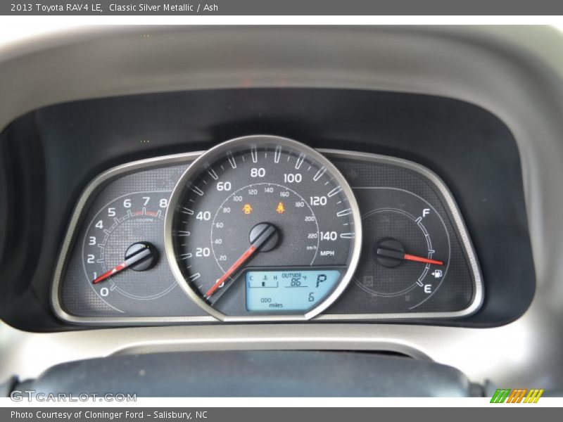 Classic Silver Metallic / Ash 2013 Toyota RAV4 LE