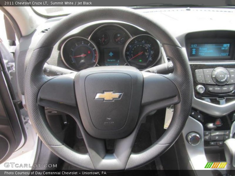 Summit White / Jet Black 2011 Chevrolet Cruze LT