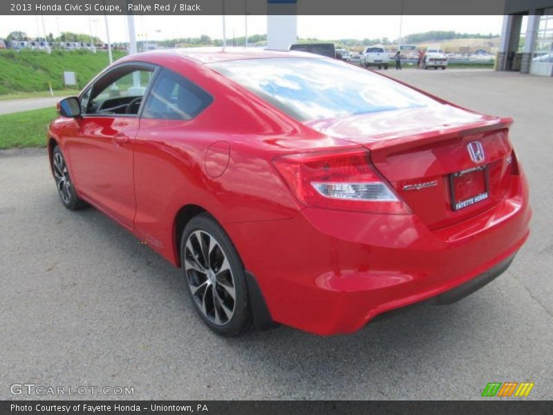 Rallye Red / Black 2013 Honda Civic Si Coupe