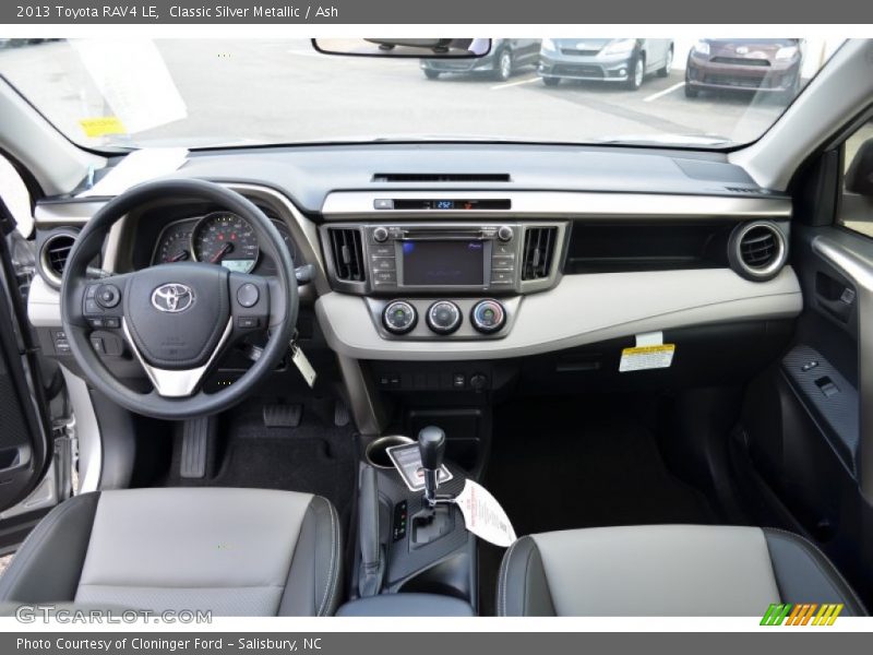 Classic Silver Metallic / Ash 2013 Toyota RAV4 LE