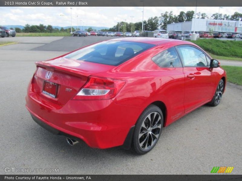 Rallye Red / Black 2013 Honda Civic Si Coupe