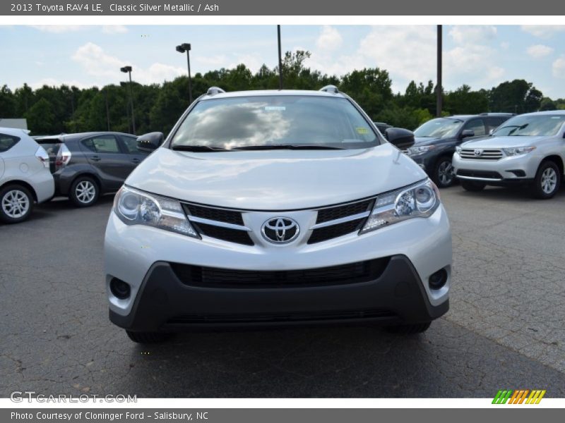 Classic Silver Metallic / Ash 2013 Toyota RAV4 LE