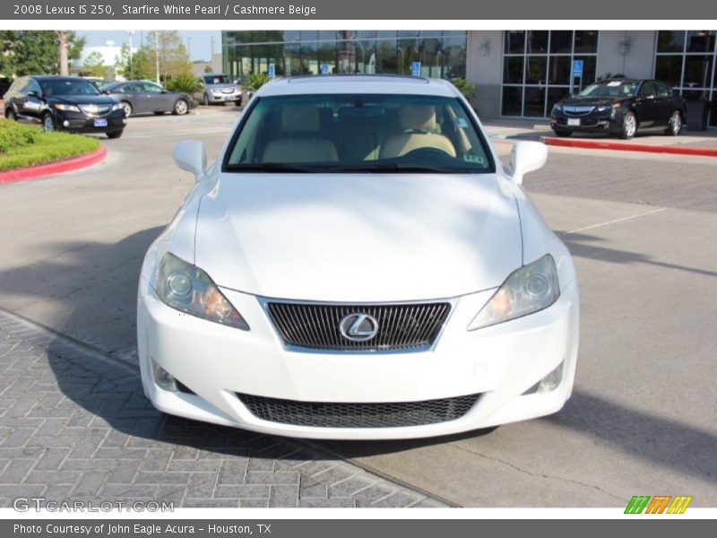 Starfire White Pearl / Cashmere Beige 2008 Lexus IS 250