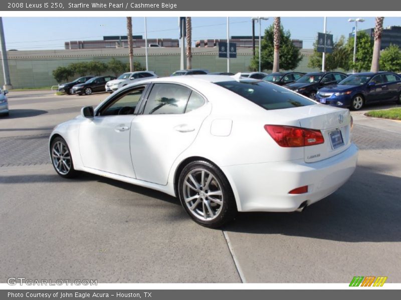Starfire White Pearl / Cashmere Beige 2008 Lexus IS 250
