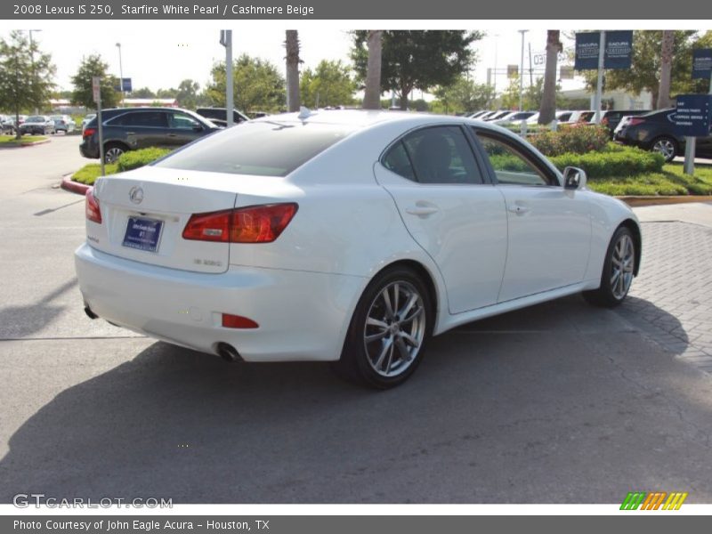 Starfire White Pearl / Cashmere Beige 2008 Lexus IS 250