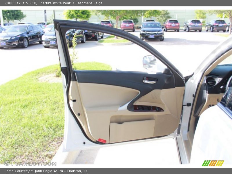 Starfire White Pearl / Cashmere Beige 2008 Lexus IS 250