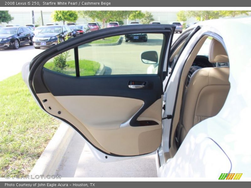 Starfire White Pearl / Cashmere Beige 2008 Lexus IS 250