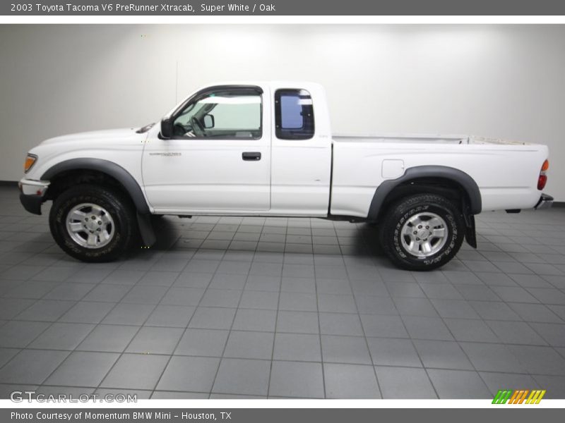 Super White / Oak 2003 Toyota Tacoma V6 PreRunner Xtracab