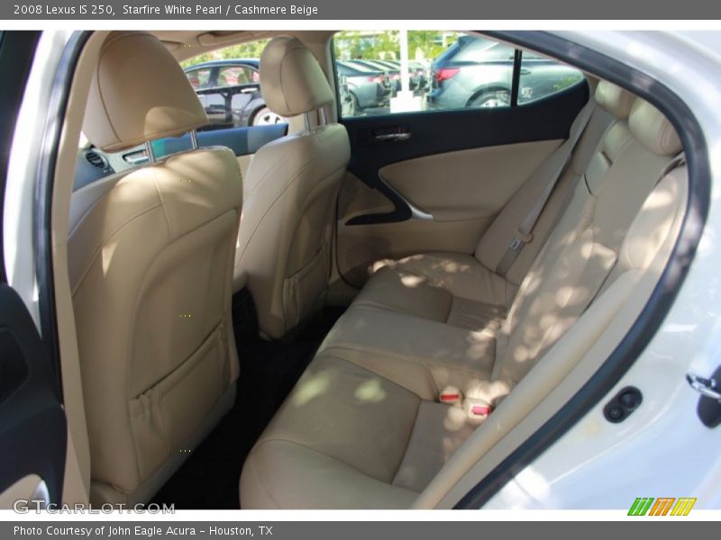 Starfire White Pearl / Cashmere Beige 2008 Lexus IS 250