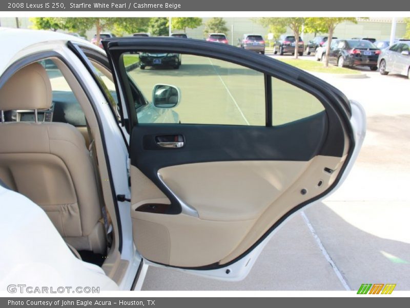 Starfire White Pearl / Cashmere Beige 2008 Lexus IS 250