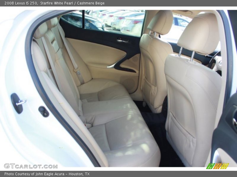 Starfire White Pearl / Cashmere Beige 2008 Lexus IS 250
