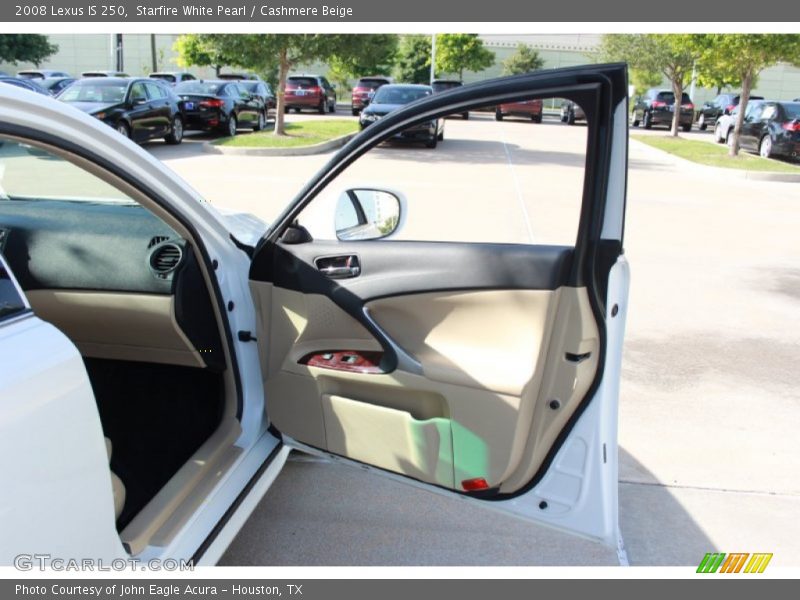 Starfire White Pearl / Cashmere Beige 2008 Lexus IS 250