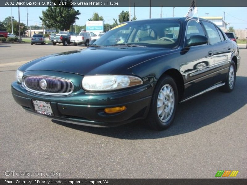 Dark Polo Green Metallic / Taupe 2002 Buick LeSabre Custom
