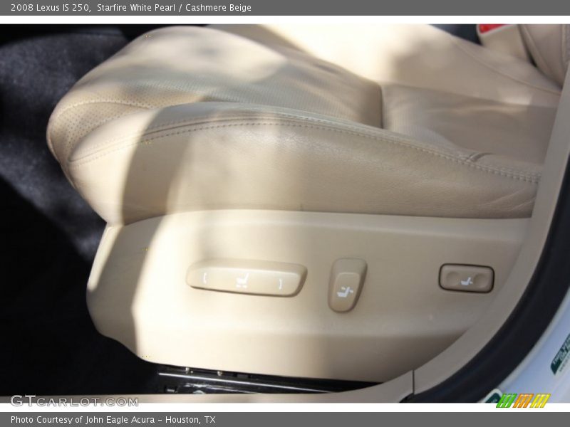 Starfire White Pearl / Cashmere Beige 2008 Lexus IS 250