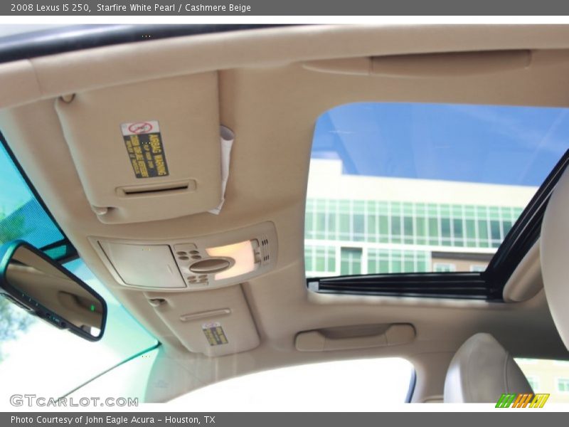 Starfire White Pearl / Cashmere Beige 2008 Lexus IS 250