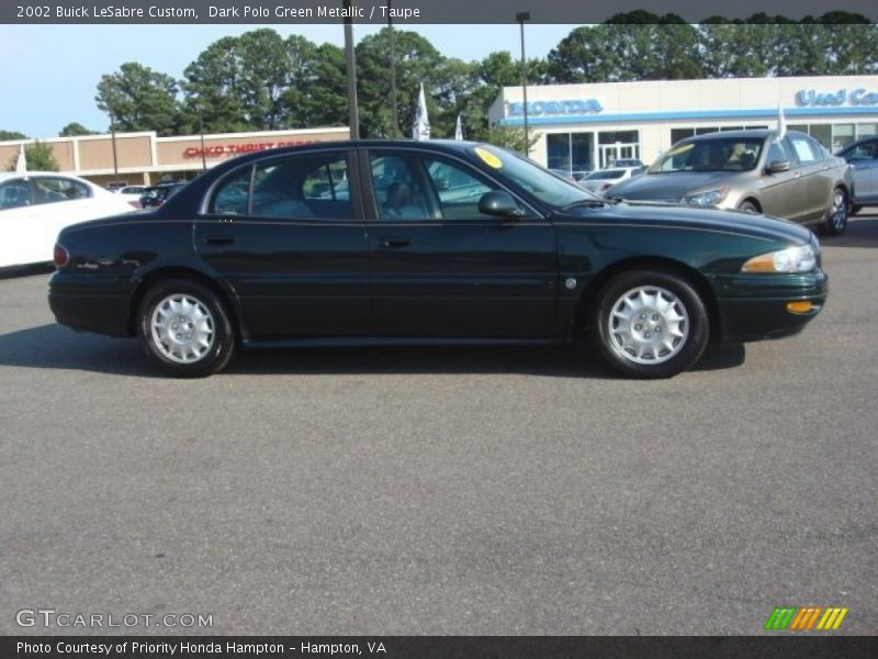 Dark Polo Green Metallic / Taupe 2002 Buick LeSabre Custom