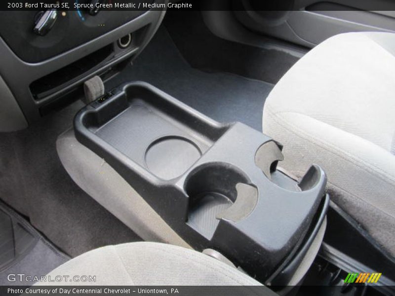Spruce Green Metallic / Medium Graphite 2003 Ford Taurus SE