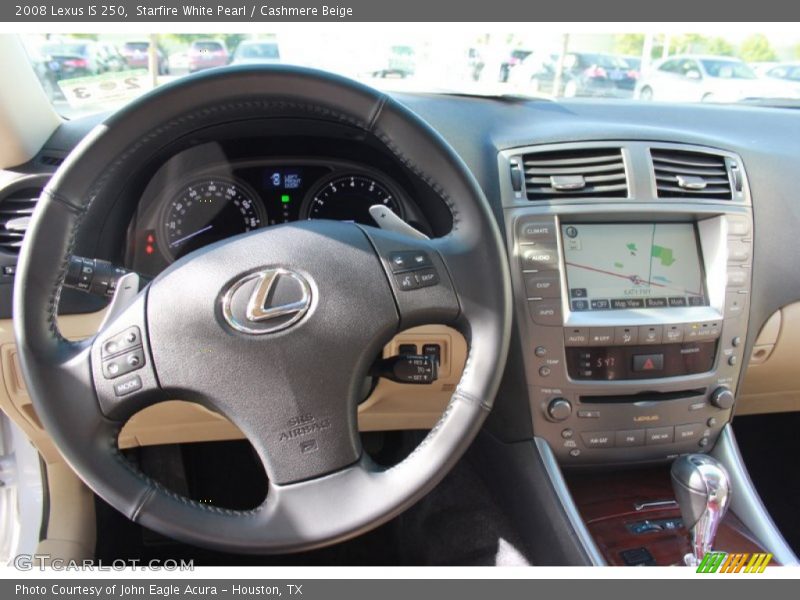 Starfire White Pearl / Cashmere Beige 2008 Lexus IS 250