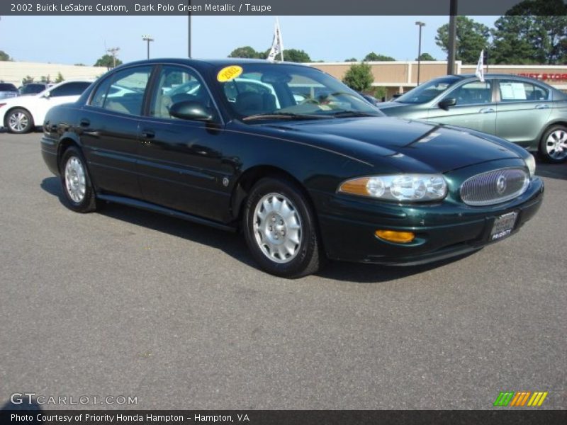 Dark Polo Green Metallic / Taupe 2002 Buick LeSabre Custom