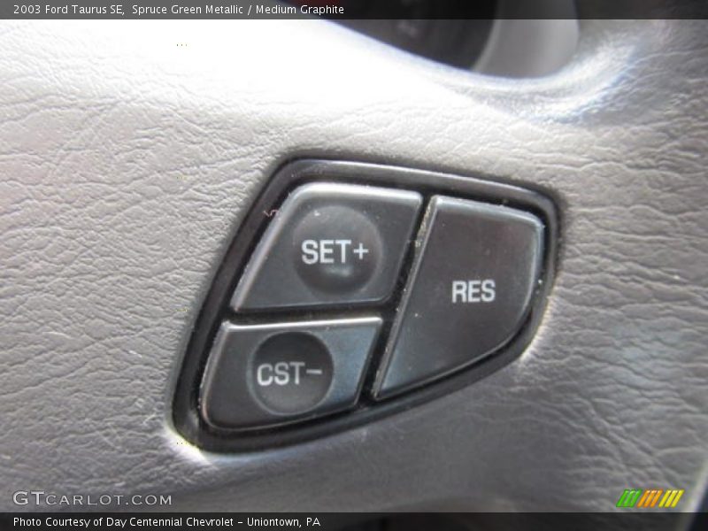 Spruce Green Metallic / Medium Graphite 2003 Ford Taurus SE