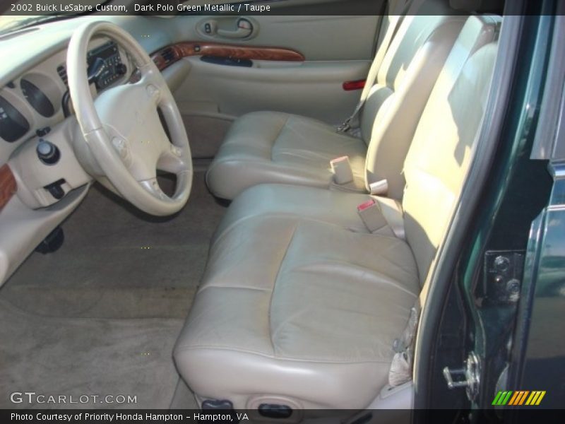 Dark Polo Green Metallic / Taupe 2002 Buick LeSabre Custom