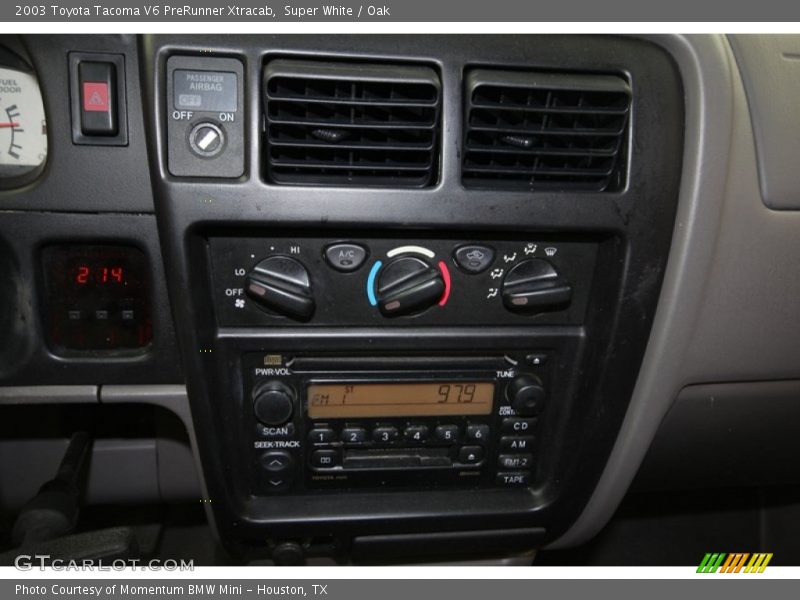 Super White / Oak 2003 Toyota Tacoma V6 PreRunner Xtracab