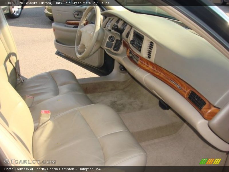 Dark Polo Green Metallic / Taupe 2002 Buick LeSabre Custom