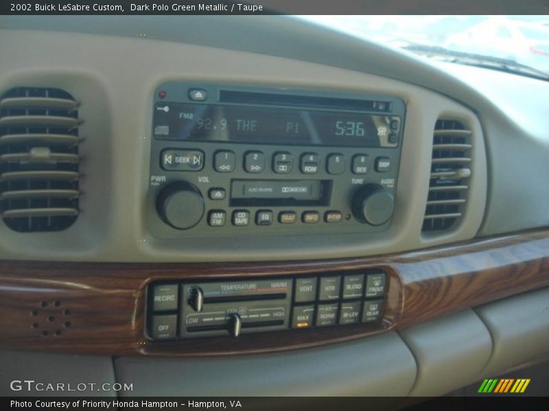 Dark Polo Green Metallic / Taupe 2002 Buick LeSabre Custom