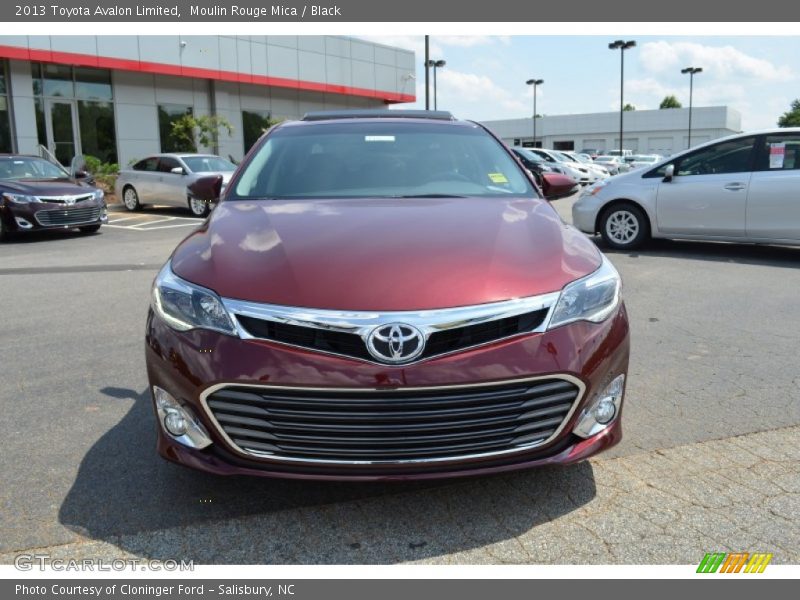 Moulin Rouge Mica / Black 2013 Toyota Avalon Limited