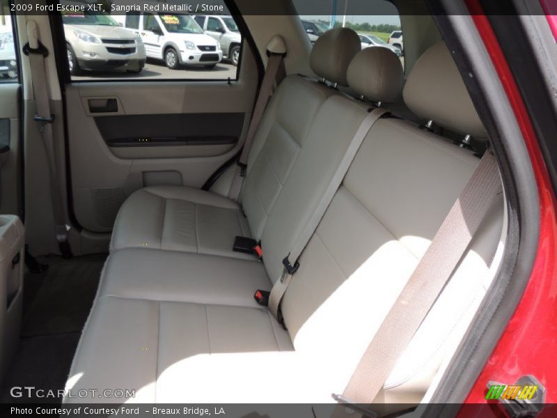 Sangria Red Metallic / Stone 2009 Ford Escape XLT