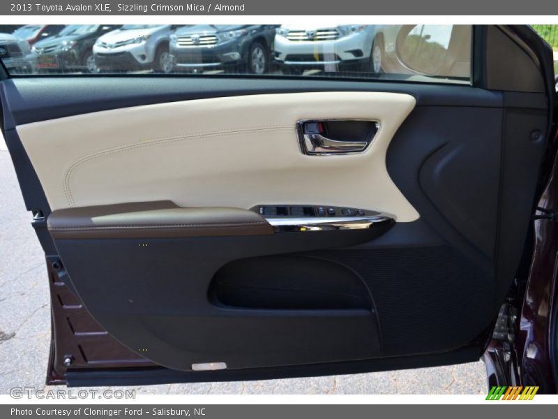 Sizzling Crimson Mica / Almond 2013 Toyota Avalon XLE