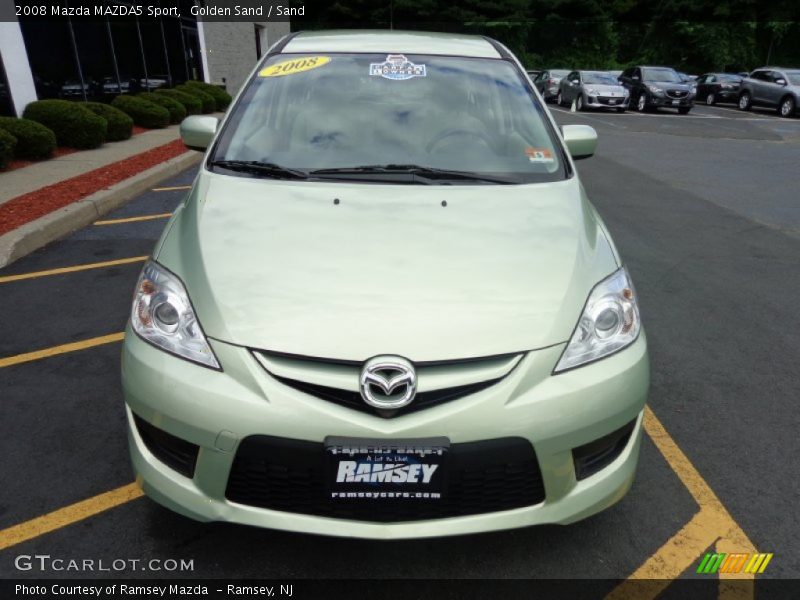 Golden Sand / Sand 2008 Mazda MAZDA5 Sport