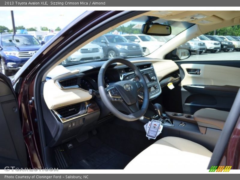 Sizzling Crimson Mica / Almond 2013 Toyota Avalon XLE