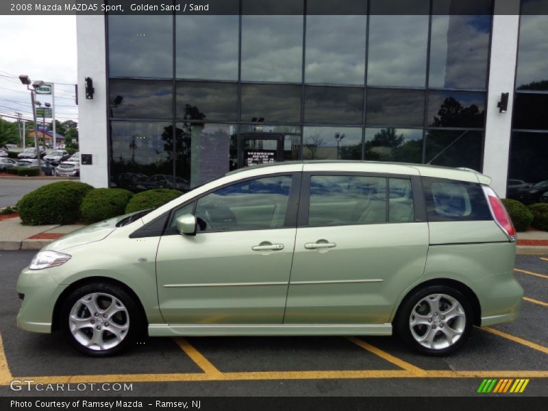  2008 MAZDA5 Sport Golden Sand