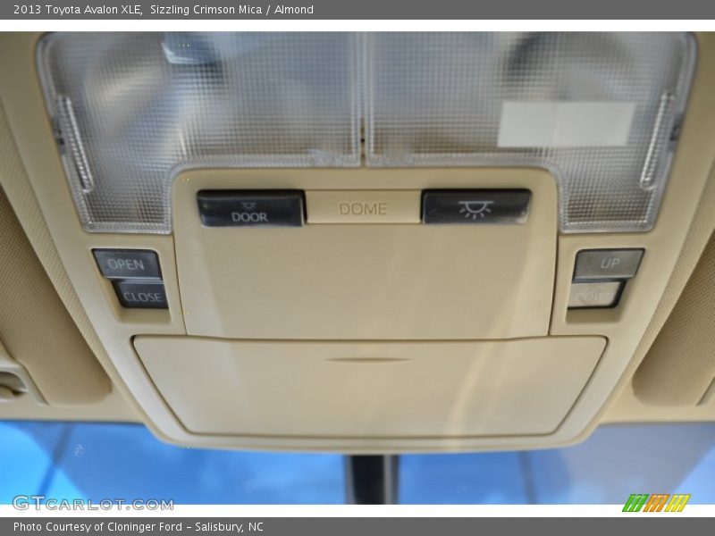 Sizzling Crimson Mica / Almond 2013 Toyota Avalon XLE