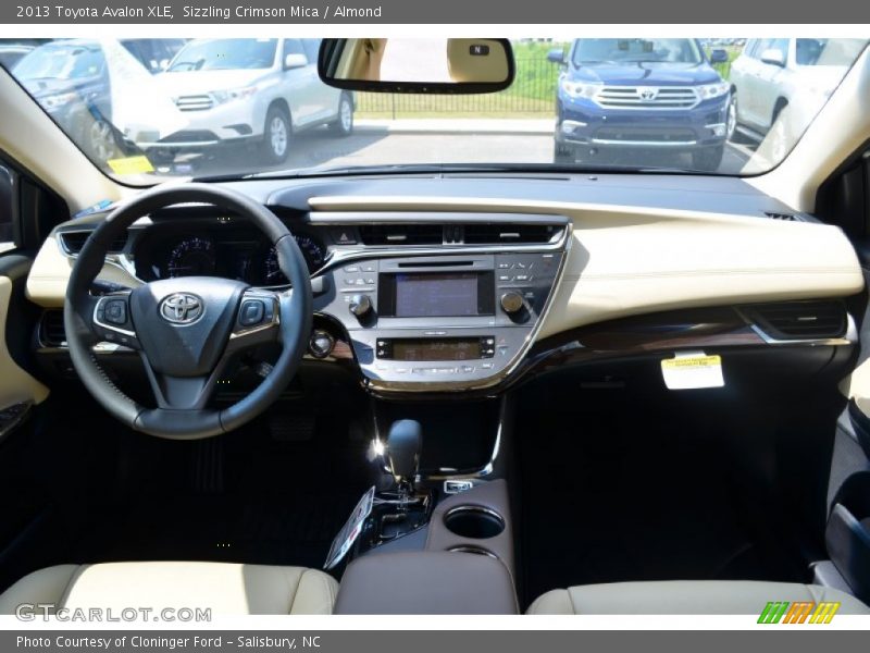 Sizzling Crimson Mica / Almond 2013 Toyota Avalon XLE
