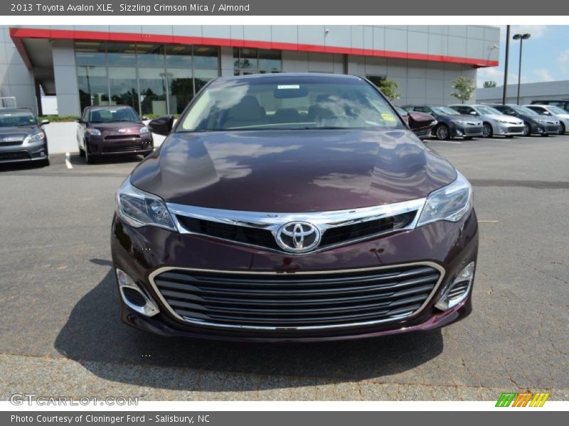 Sizzling Crimson Mica / Almond 2013 Toyota Avalon XLE