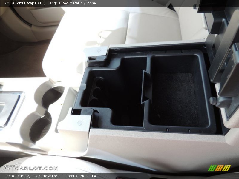 Sangria Red Metallic / Stone 2009 Ford Escape XLT