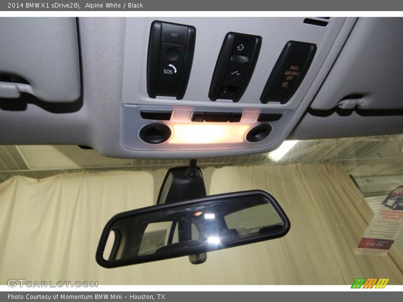 Alpine White / Black 2014 BMW X1 sDrive28i