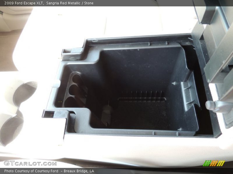 Sangria Red Metallic / Stone 2009 Ford Escape XLT