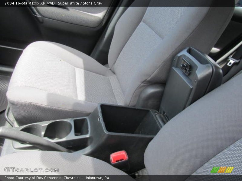 Super White / Stone Gray 2004 Toyota Matrix XR AWD