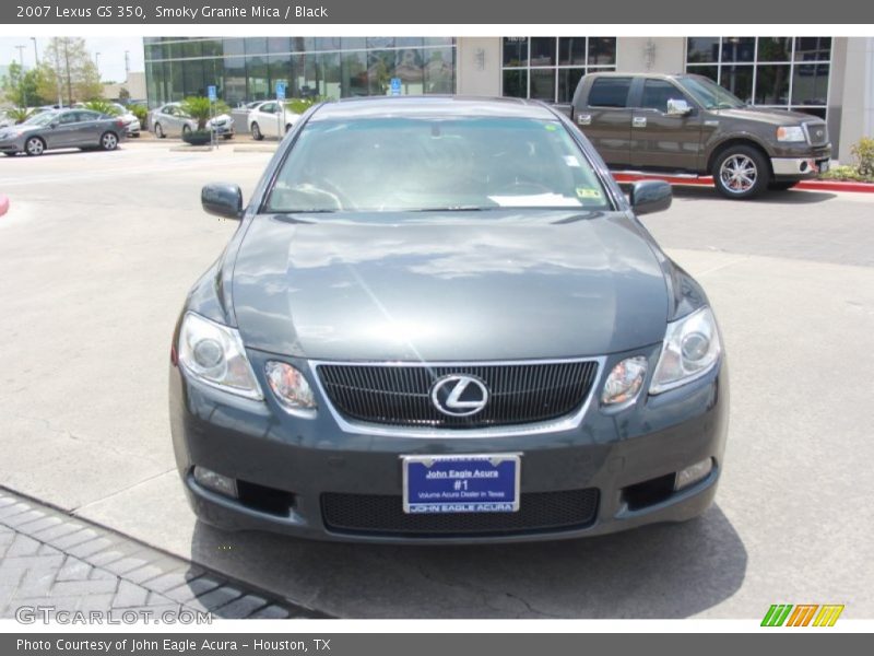 Smoky Granite Mica / Black 2007 Lexus GS 350