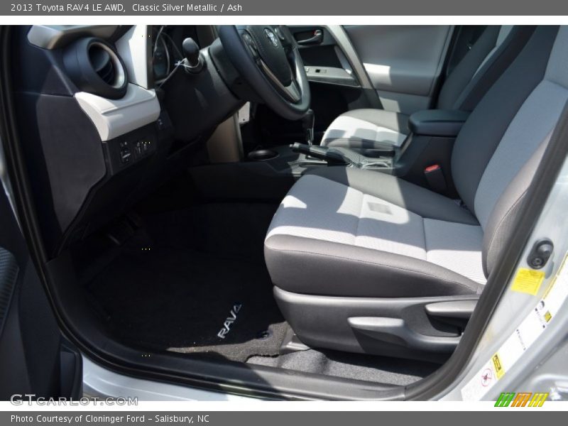 Classic Silver Metallic / Ash 2013 Toyota RAV4 LE AWD