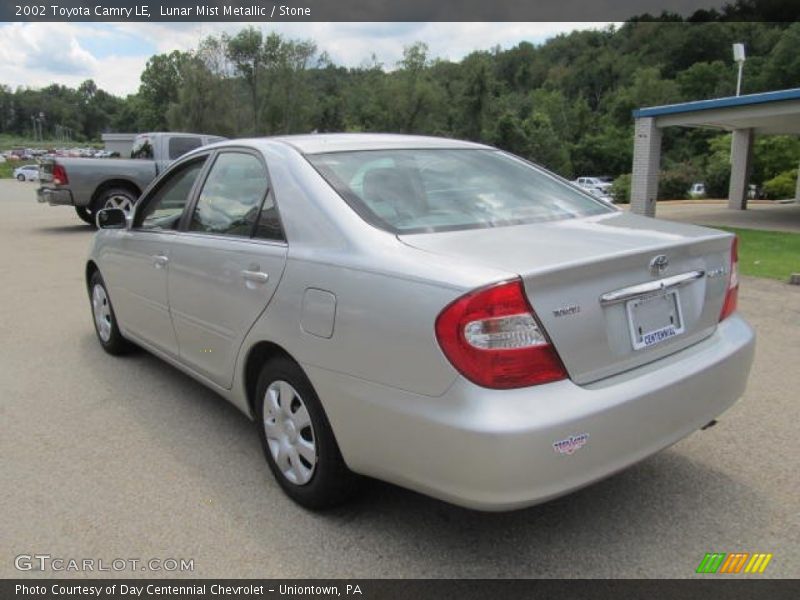 Lunar Mist Metallic / Stone 2002 Toyota Camry LE