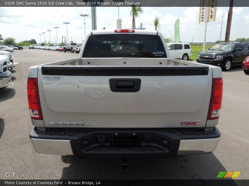 Silver Birch Metallic / Light Titanium 2008 GMC Sierra 1500 SLE Crew Cab