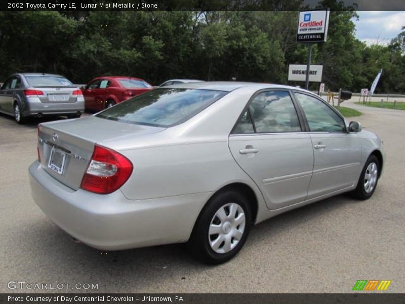 Lunar Mist Metallic / Stone 2002 Toyota Camry LE