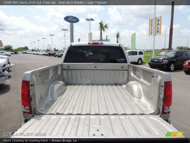 Silver Birch Metallic / Light Titanium 2008 GMC Sierra 1500 SLE Crew Cab