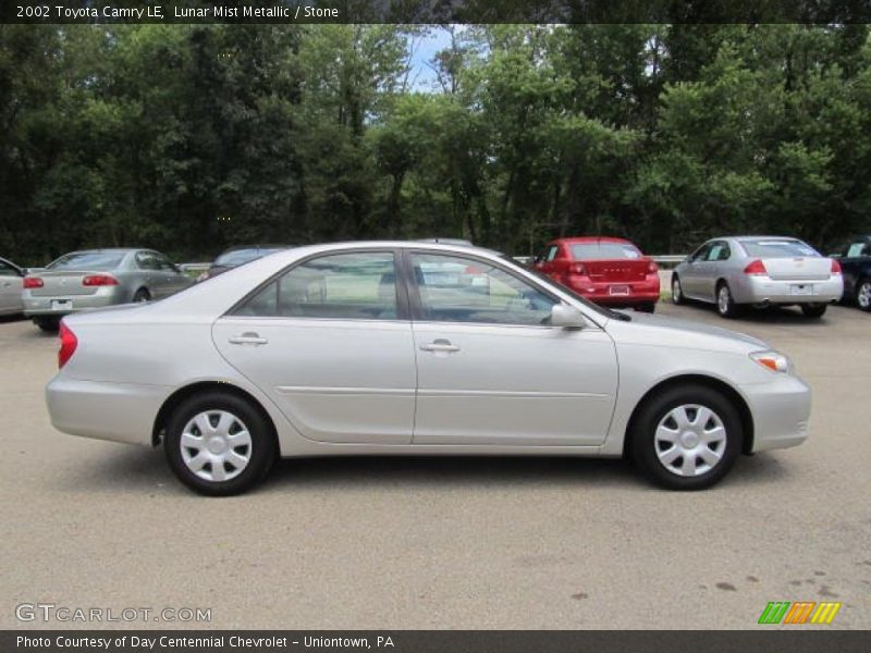 Lunar Mist Metallic / Stone 2002 Toyota Camry LE