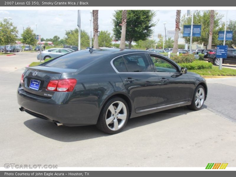 Smoky Granite Mica / Black 2007 Lexus GS 350